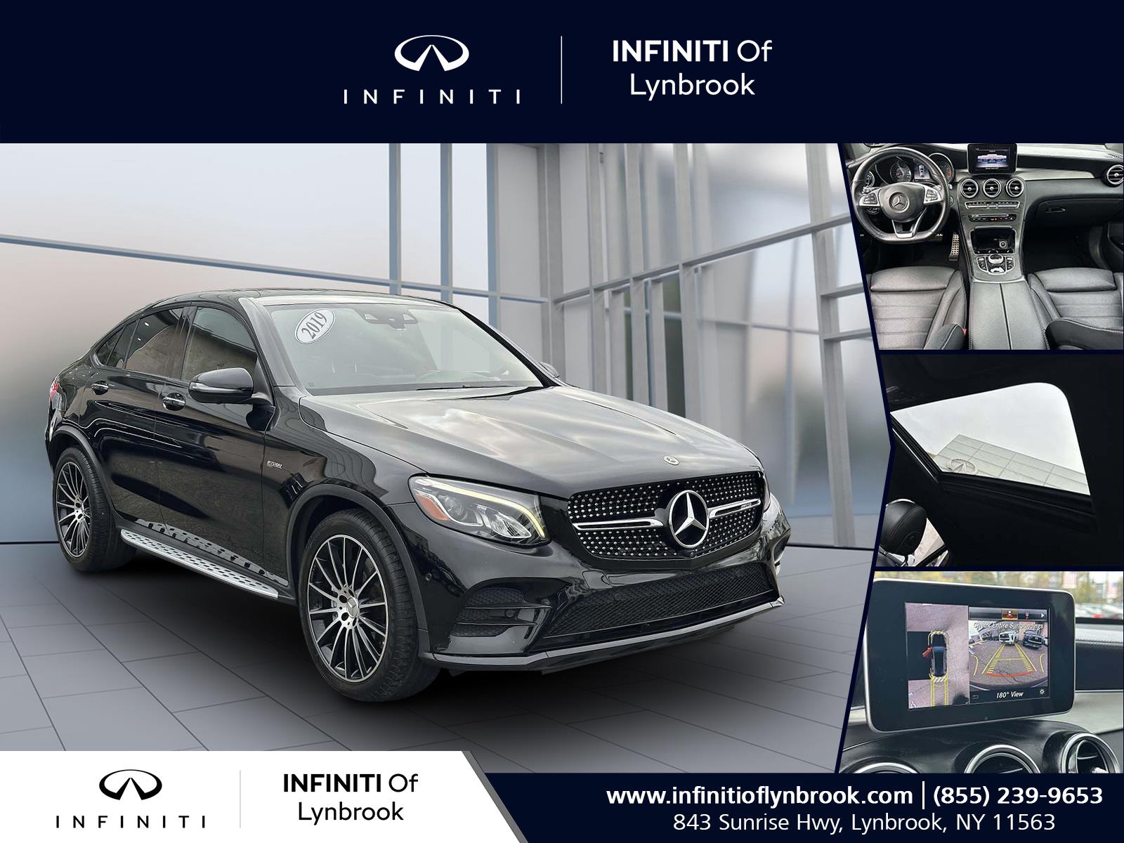 used 2019 Mercedes-Benz GLC car, priced at $31,125