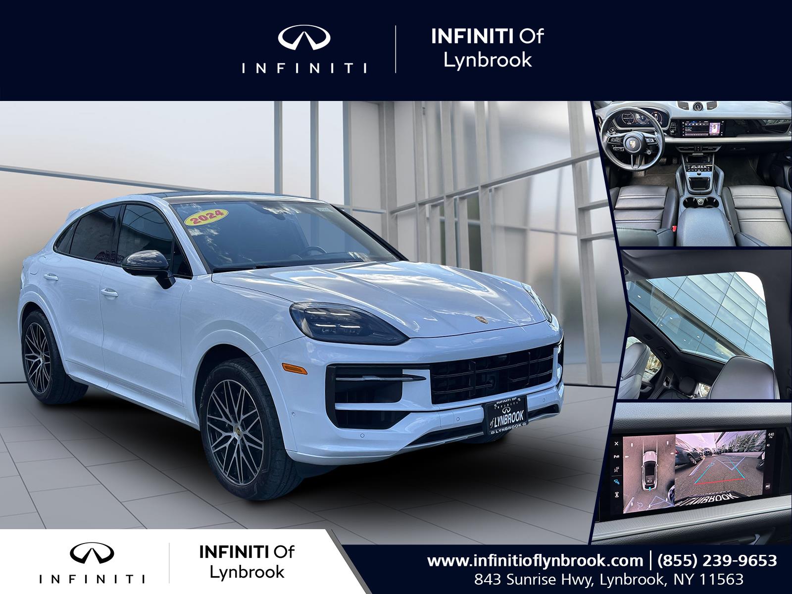 used 2024 Porsche Cayenne car, priced at $77,894