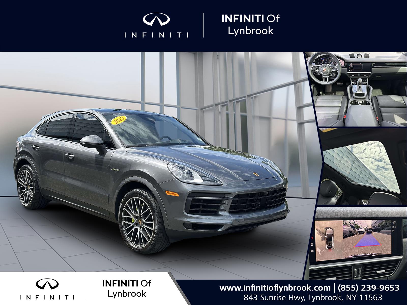 used 2023 Porsche Cayenne car, priced at $76,500