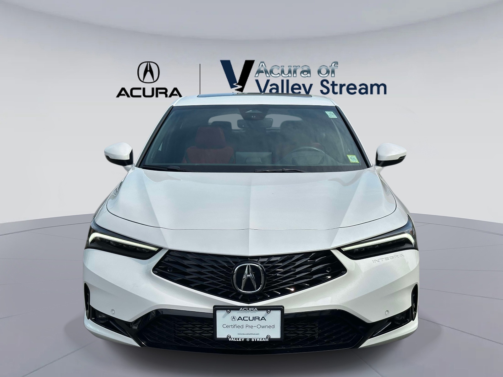 Certified Used 2025 White Acura CVT w/A-Spec Technology Package image 2