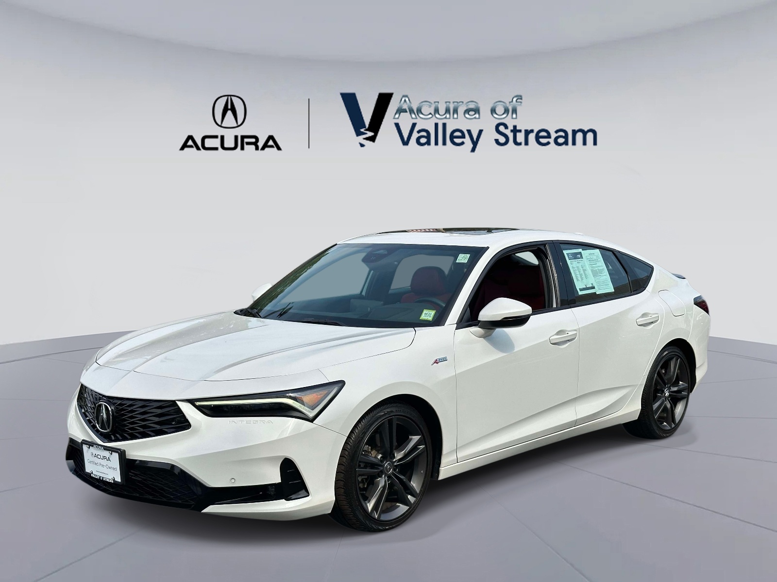 Certified Used 2025 White Acura CVT w/A-Spec Technology Package image 3