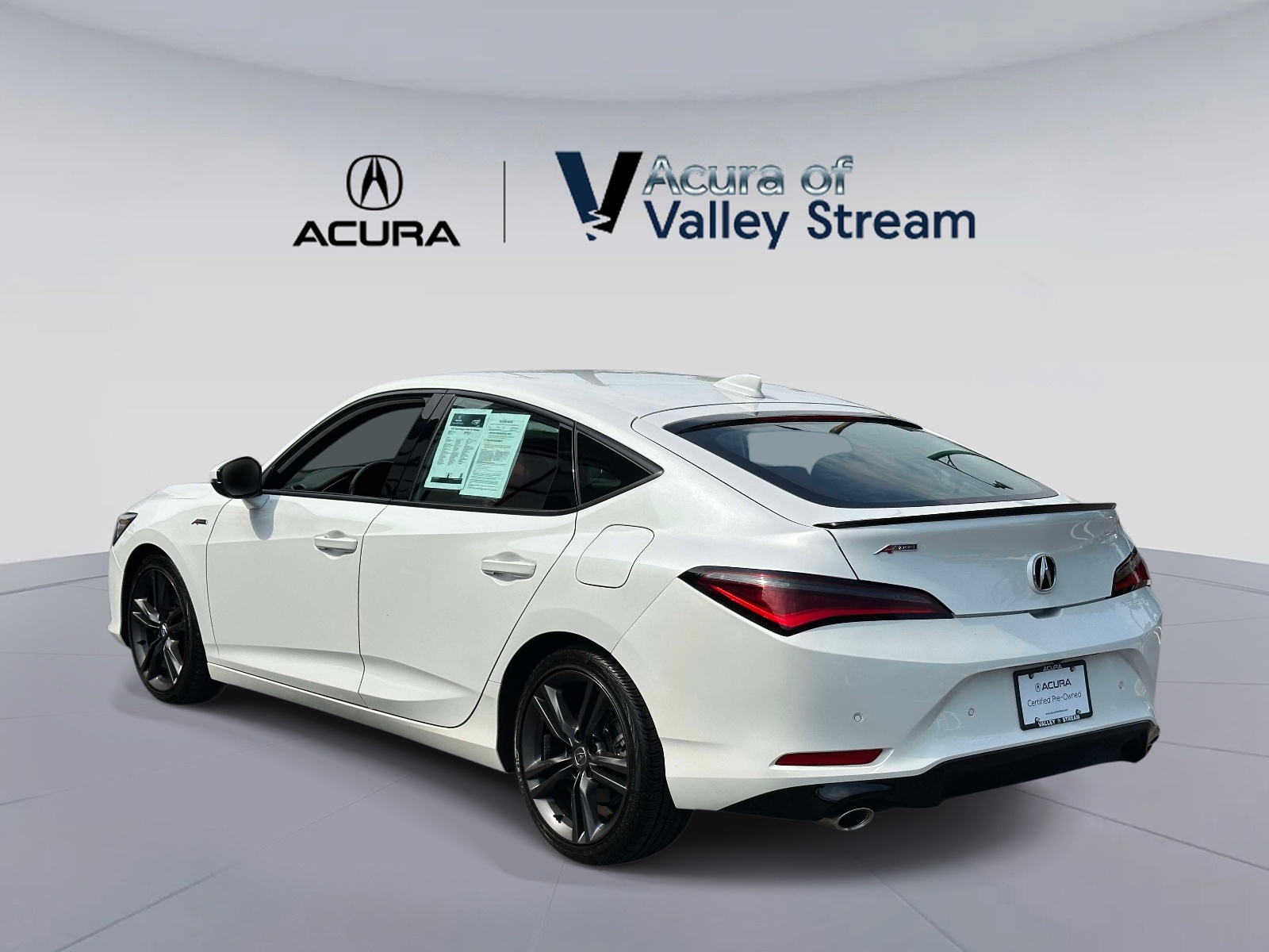 Certified Used 2025 White Acura CVT w/A-Spec Technology Package image 7