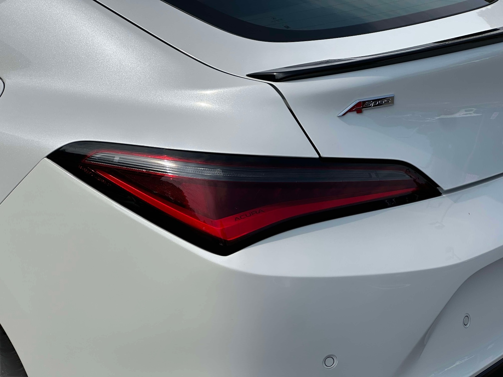 Certified Used 2025 White Acura CVT w/A-Spec Technology Package image 16