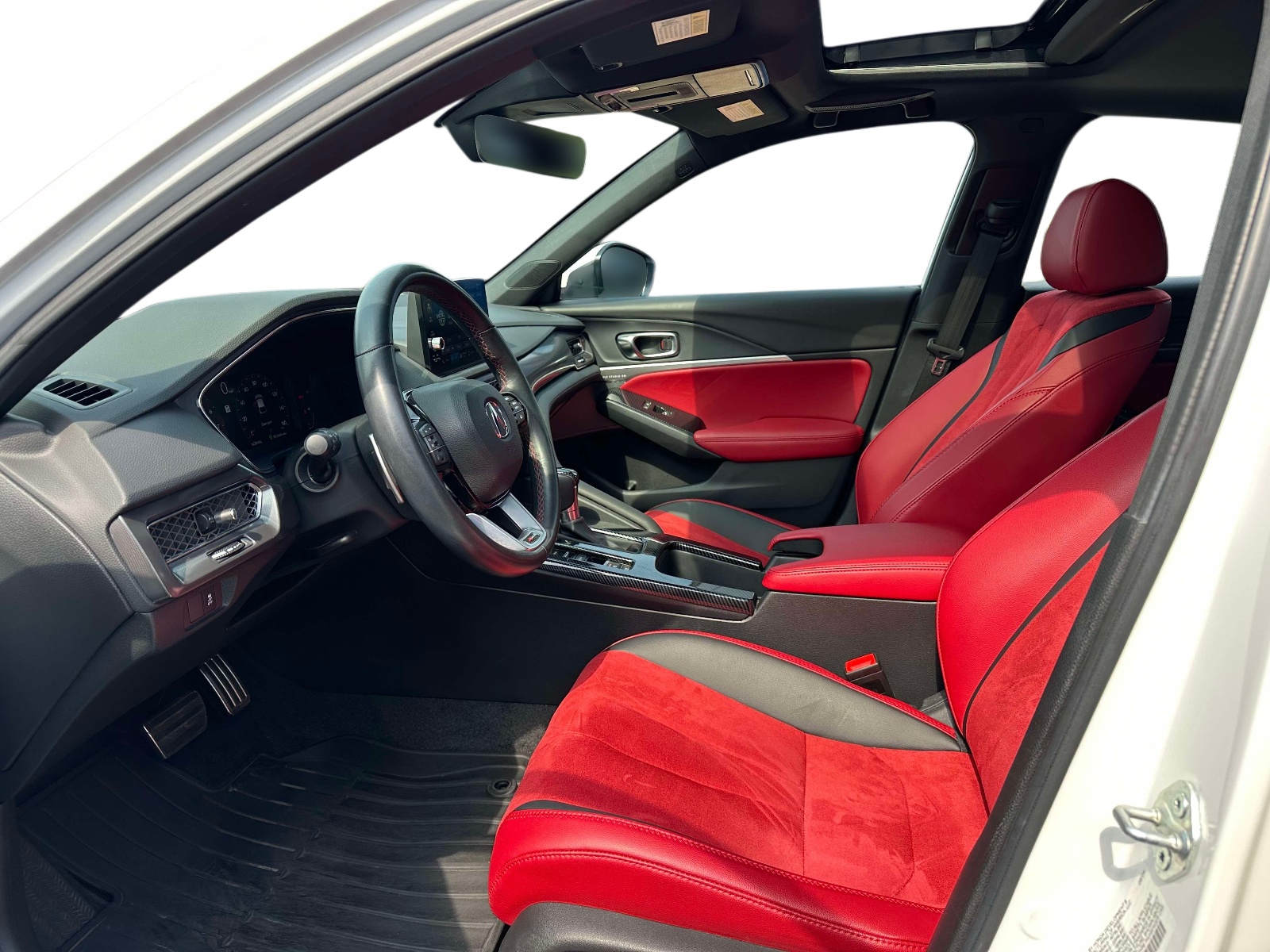 Certified Used 2025 White Acura CVT w/A-Spec Technology Package image 22