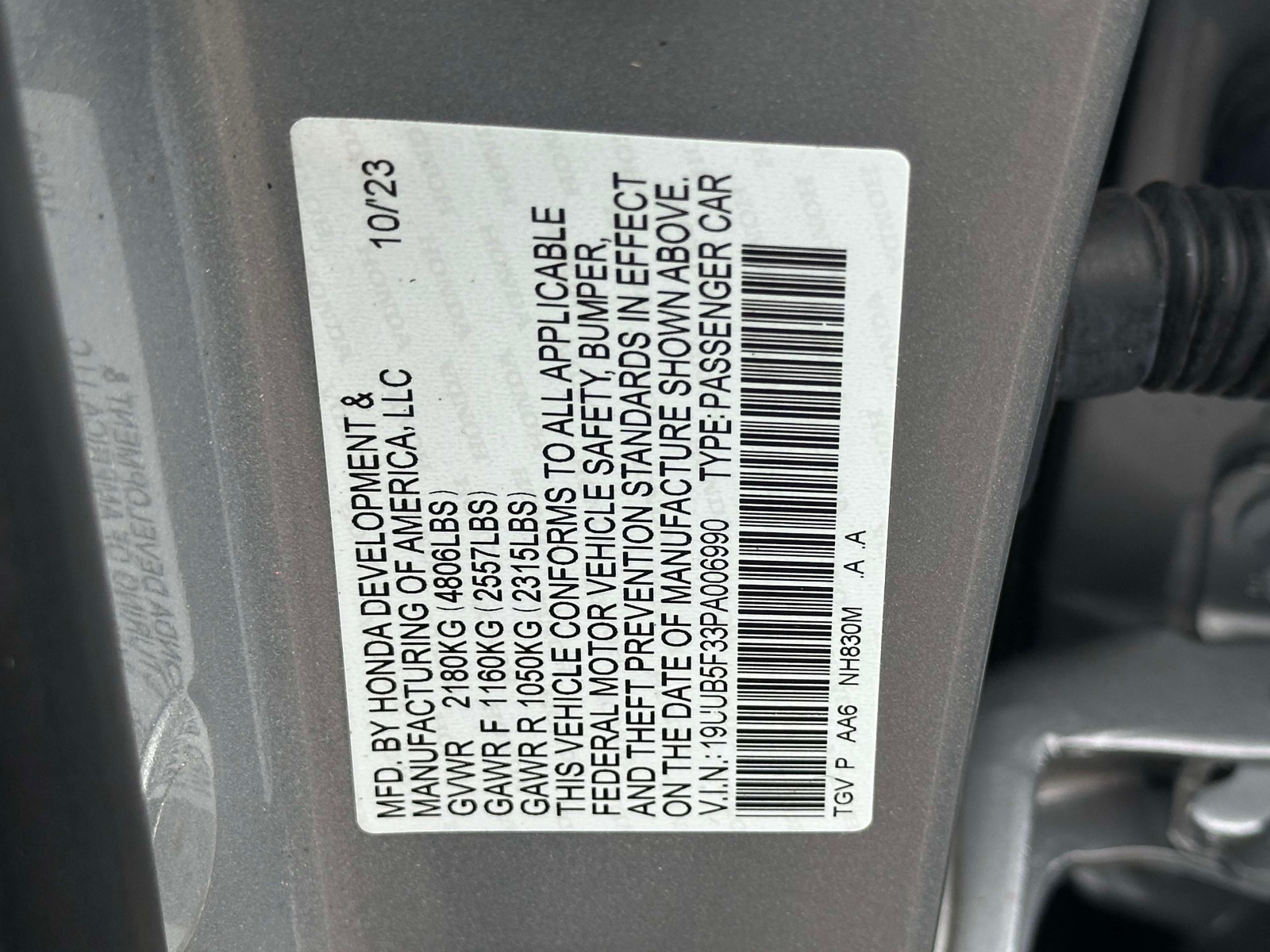 Certified Used 2023 Silver Acura FWD image 25