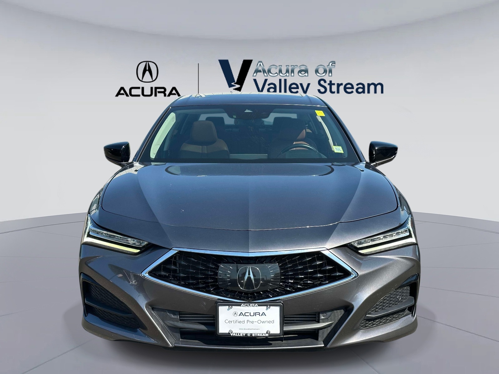 Certified Used 2022 Gray Acura FWD w/Technology Package image 2