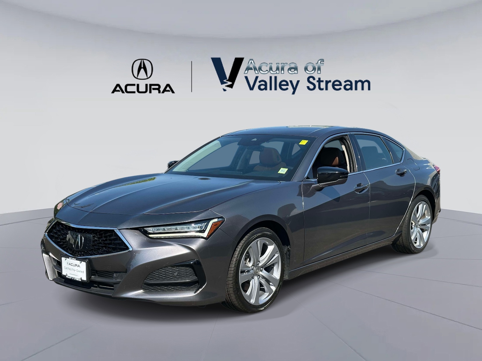 Certified Used 2022 Gray Acura FWD w/Technology Package image 3