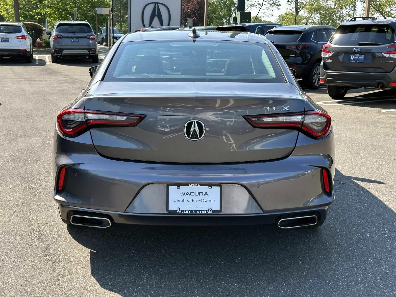 Certified Used 2022 Gray Acura FWD w/Technology Package image 6