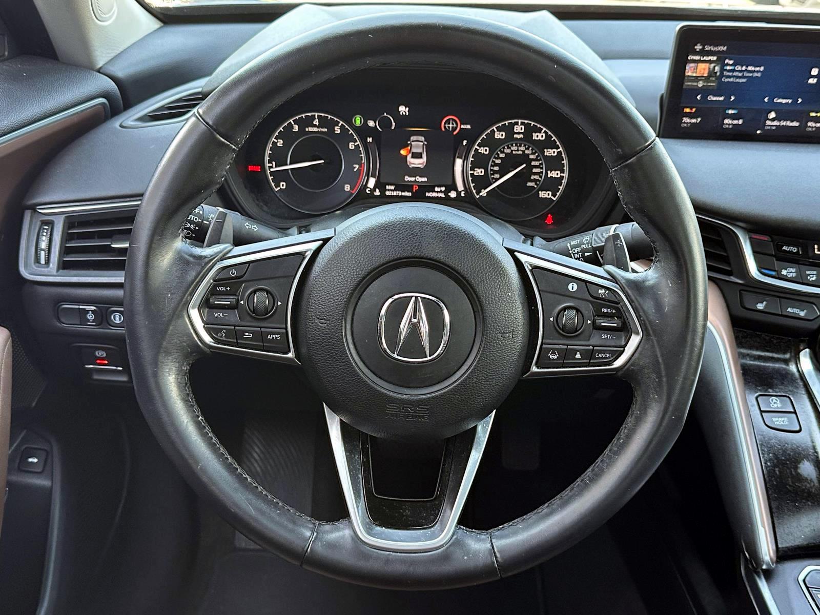 Certified Used 2022 Gray Acura FWD w/Technology Package image 13