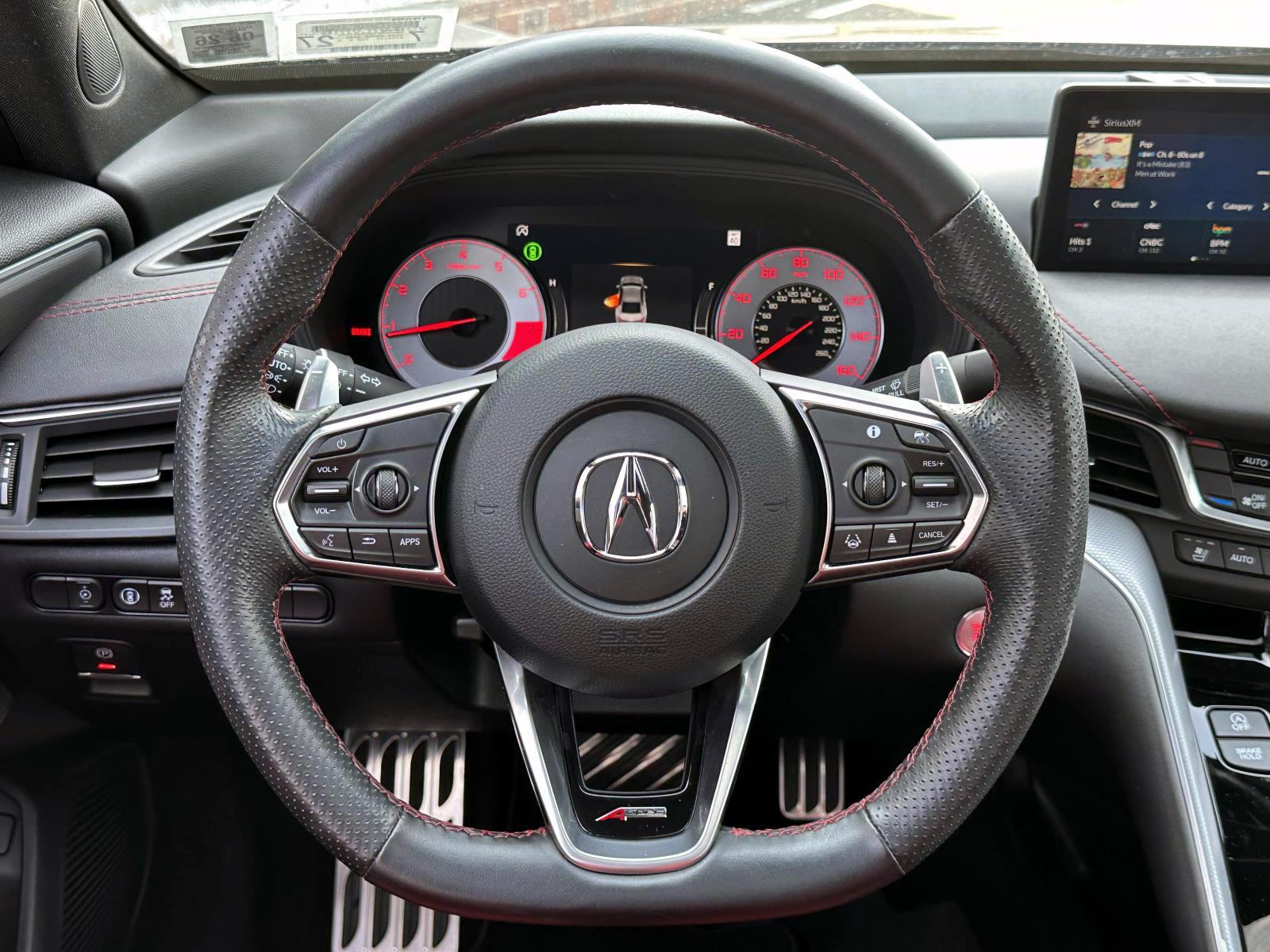 Certified Used 2023 Black Acura SH-AWD w/A-Spec Package image 13