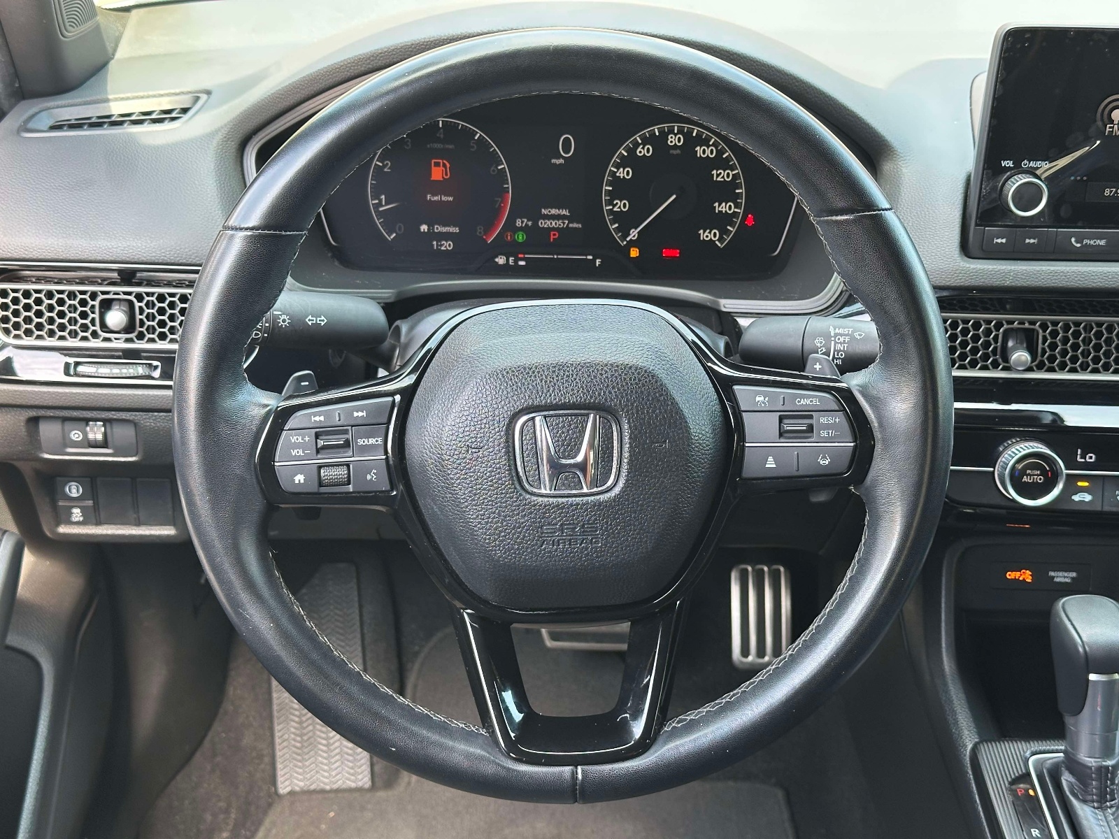 Used 2024 Sonic Gray Pearl Honda Sport CVT image 19