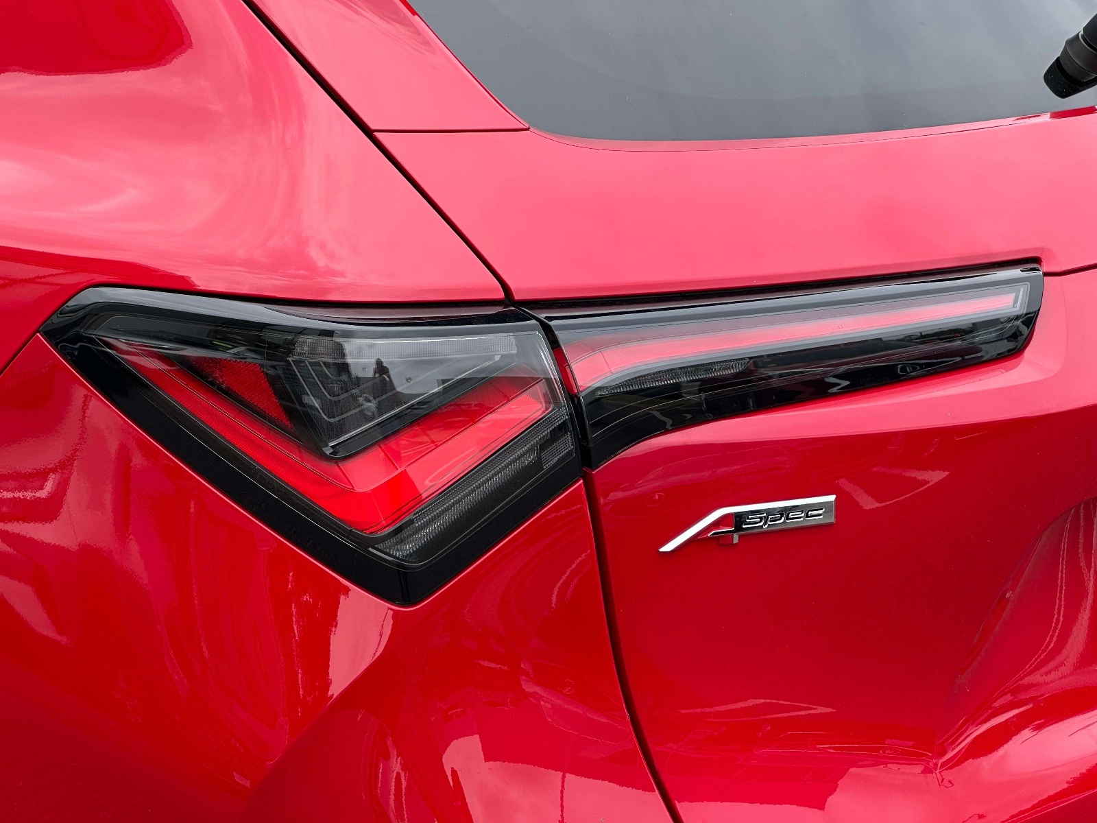 Certified Used 2025 Red Acura AWD w/A-Spec Package image 15