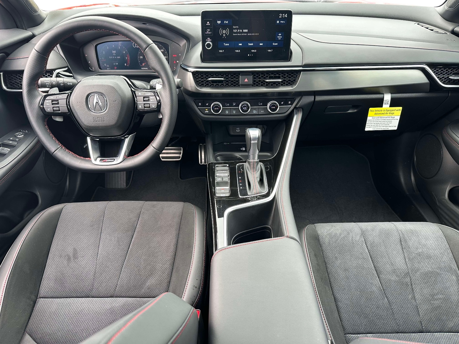 Certified Used 2025 Red Acura AWD w/A-Spec Package image 19