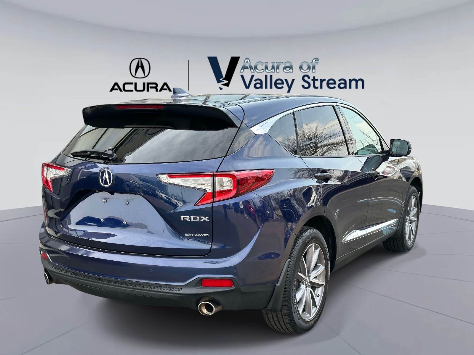 Certified Used 2020 Blue Acura SH-AWD w/Technology Pkg image 4