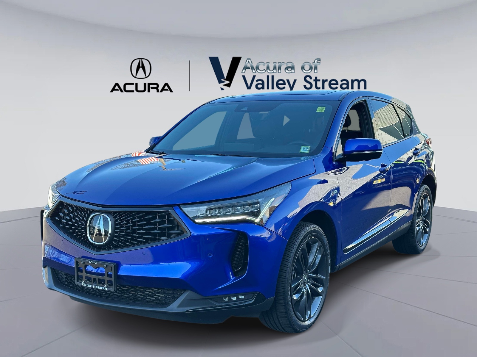 Certified Used 2023 Blue Acura SH-AWD w/A-Spec Package image 3