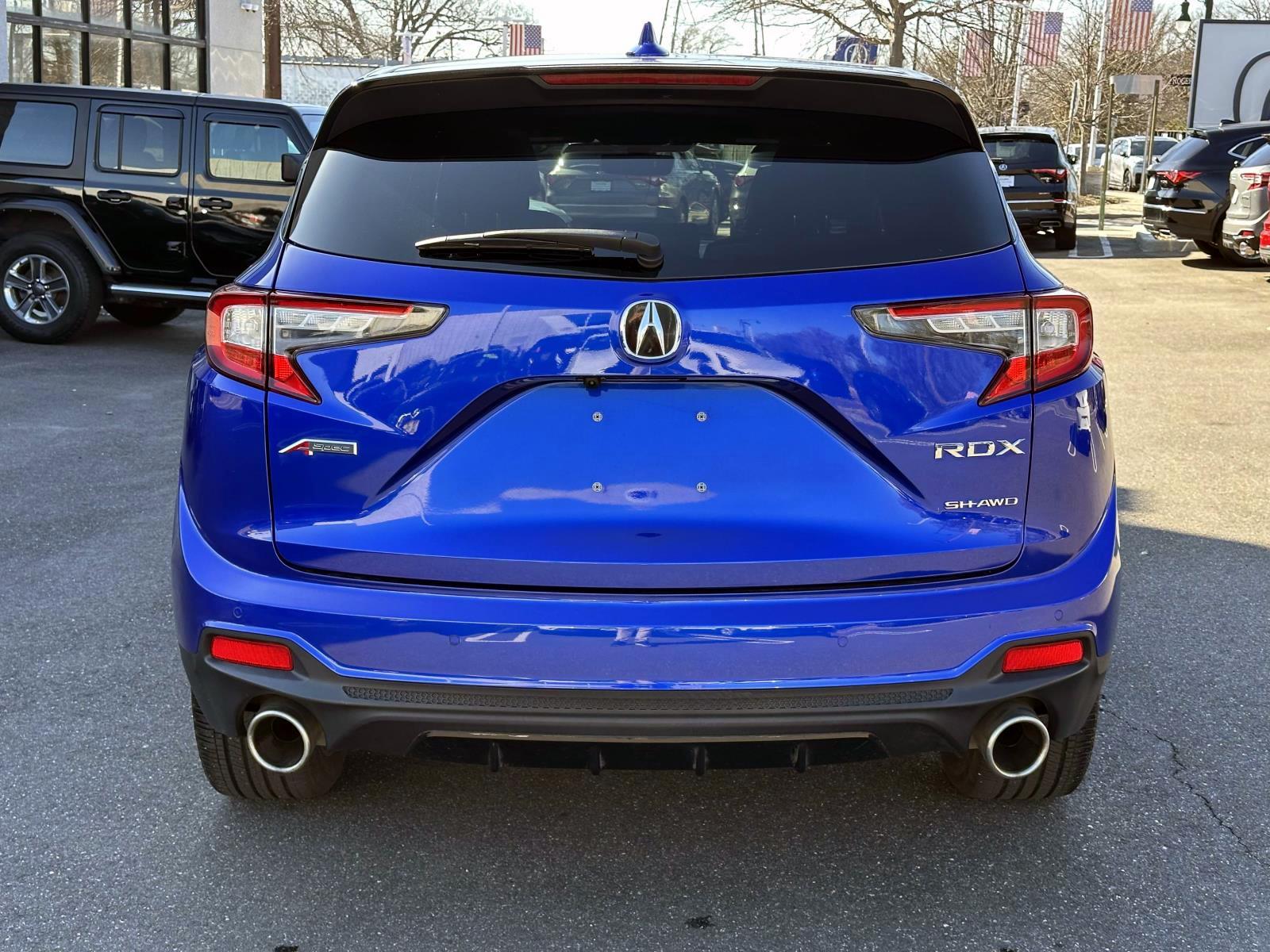 Certified Used 2023 Blue Acura SH-AWD w/A-Spec Package image 6