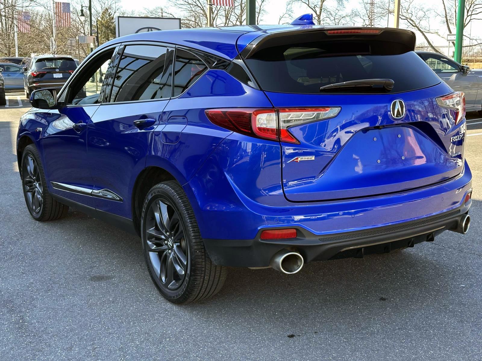 Certified Used 2023 Blue Acura SH-AWD w/A-Spec Package image 7