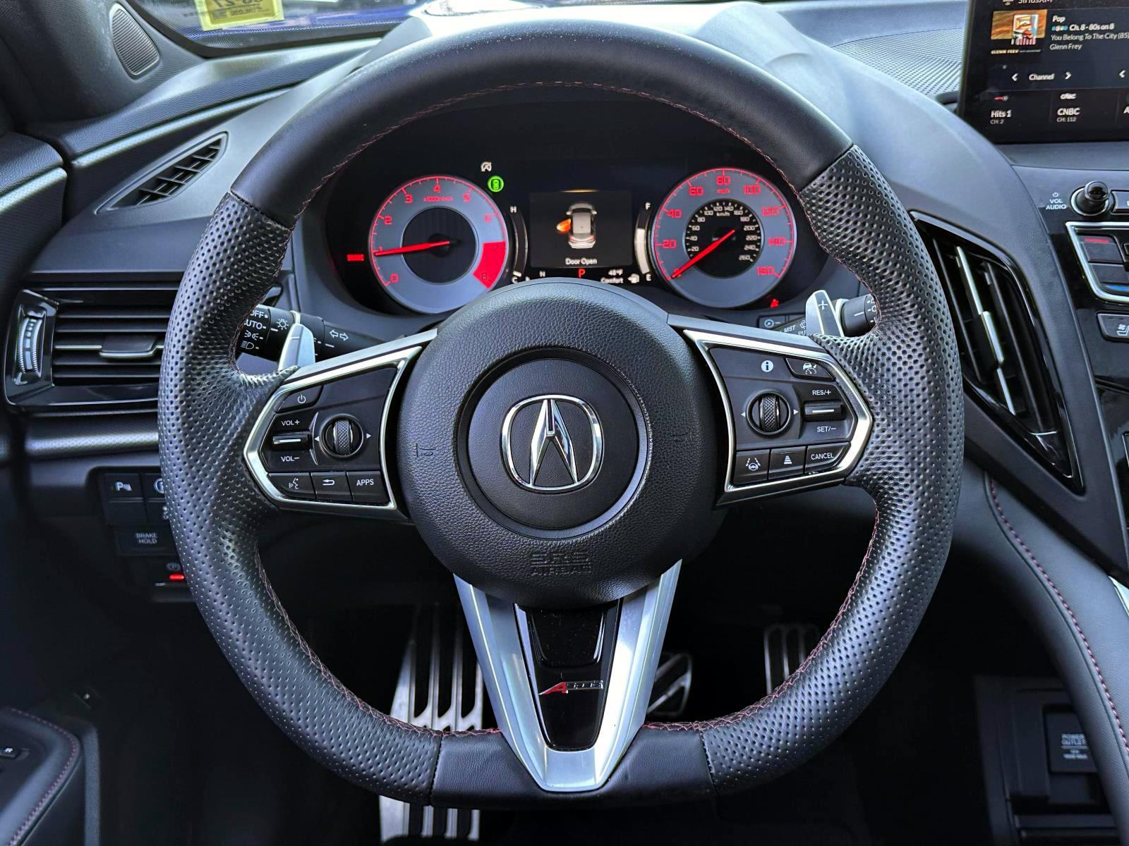 Certified Used 2023 Blue Acura SH-AWD w/A-Spec Package image 14