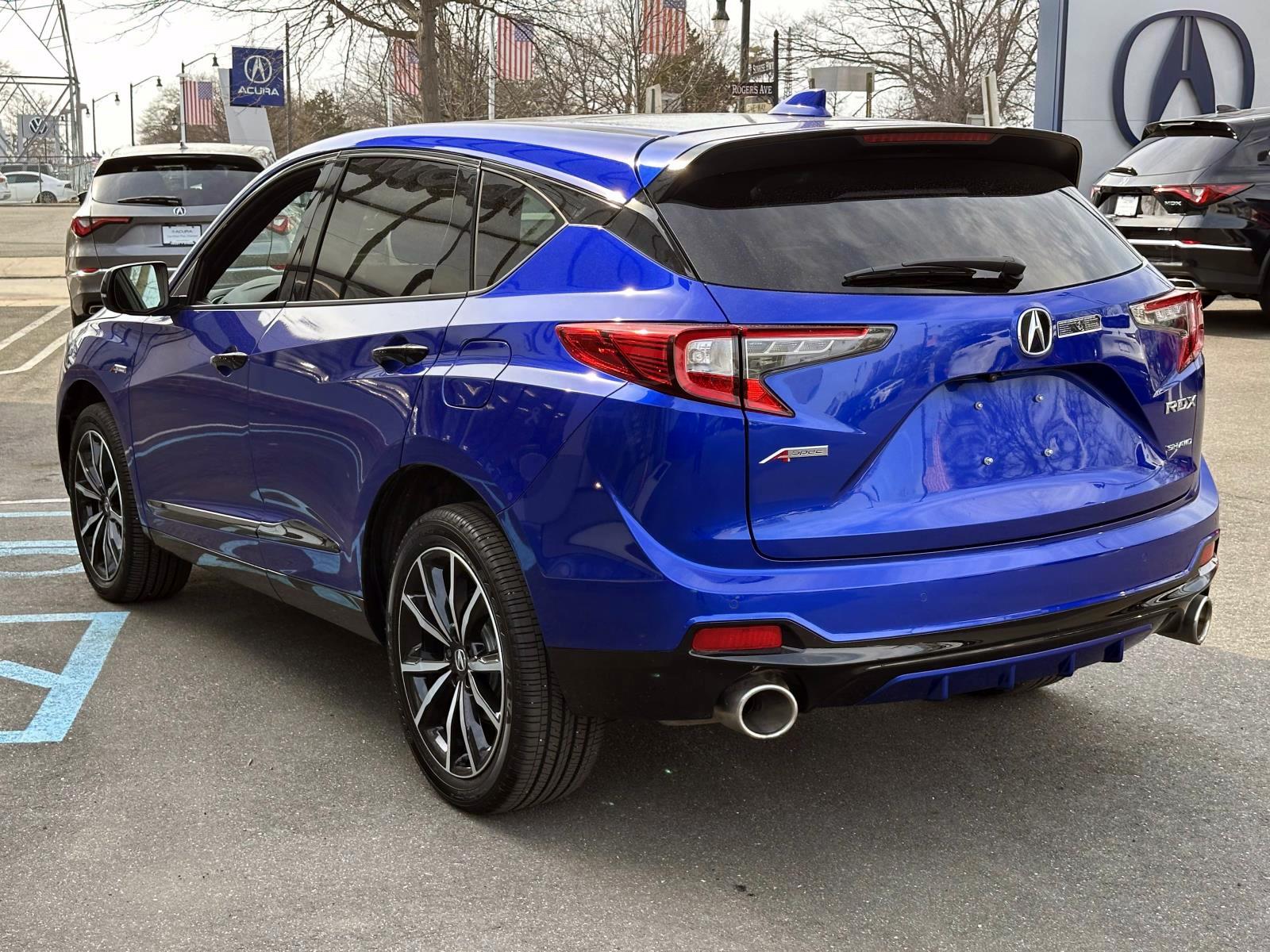 Certified Used 2025 Blue Acura SH-AWD w/A-Spec Advance Package image 6