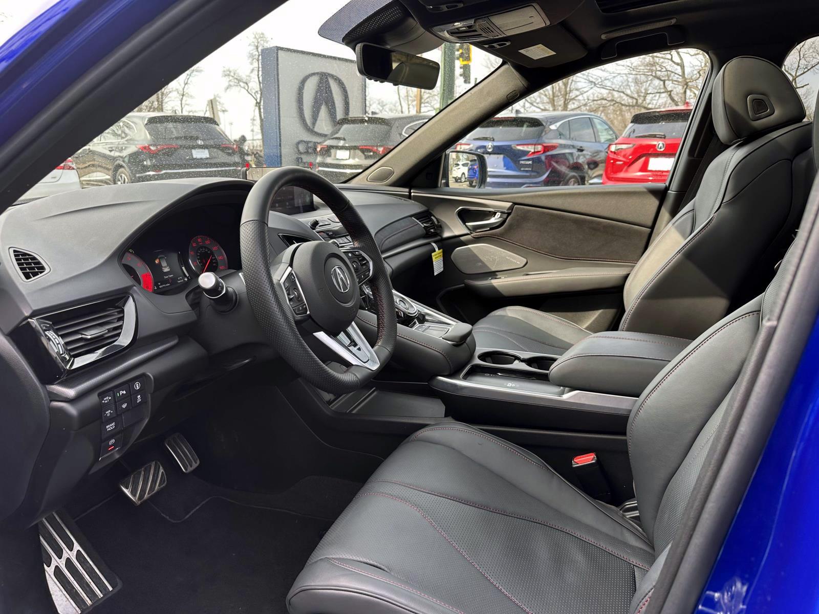 Certified Used 2025 Blue Acura SH-AWD w/A-Spec Advance Package image 14