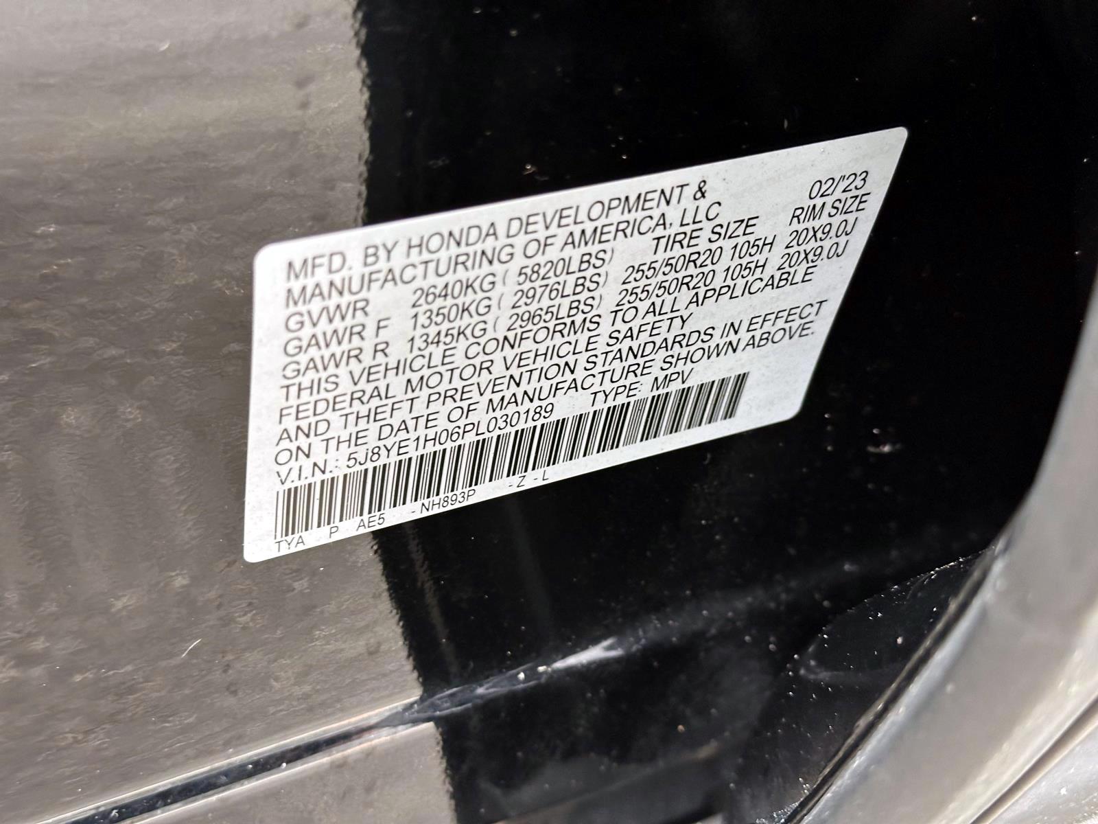 Used 2023 Black Acura SH-AWD w/A-Spec Package image 20