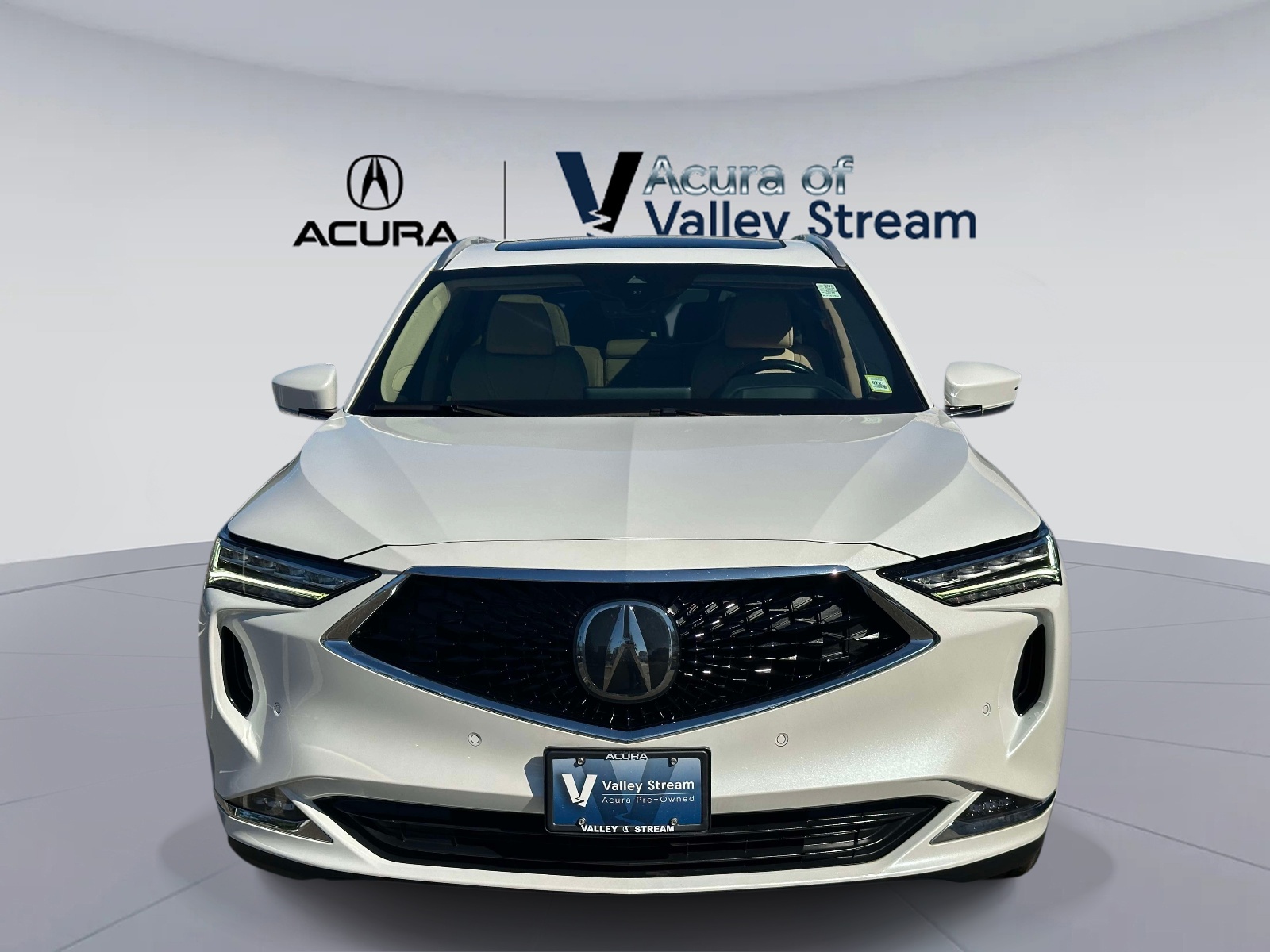 Certified Used 2022 White Acura Advance image 2