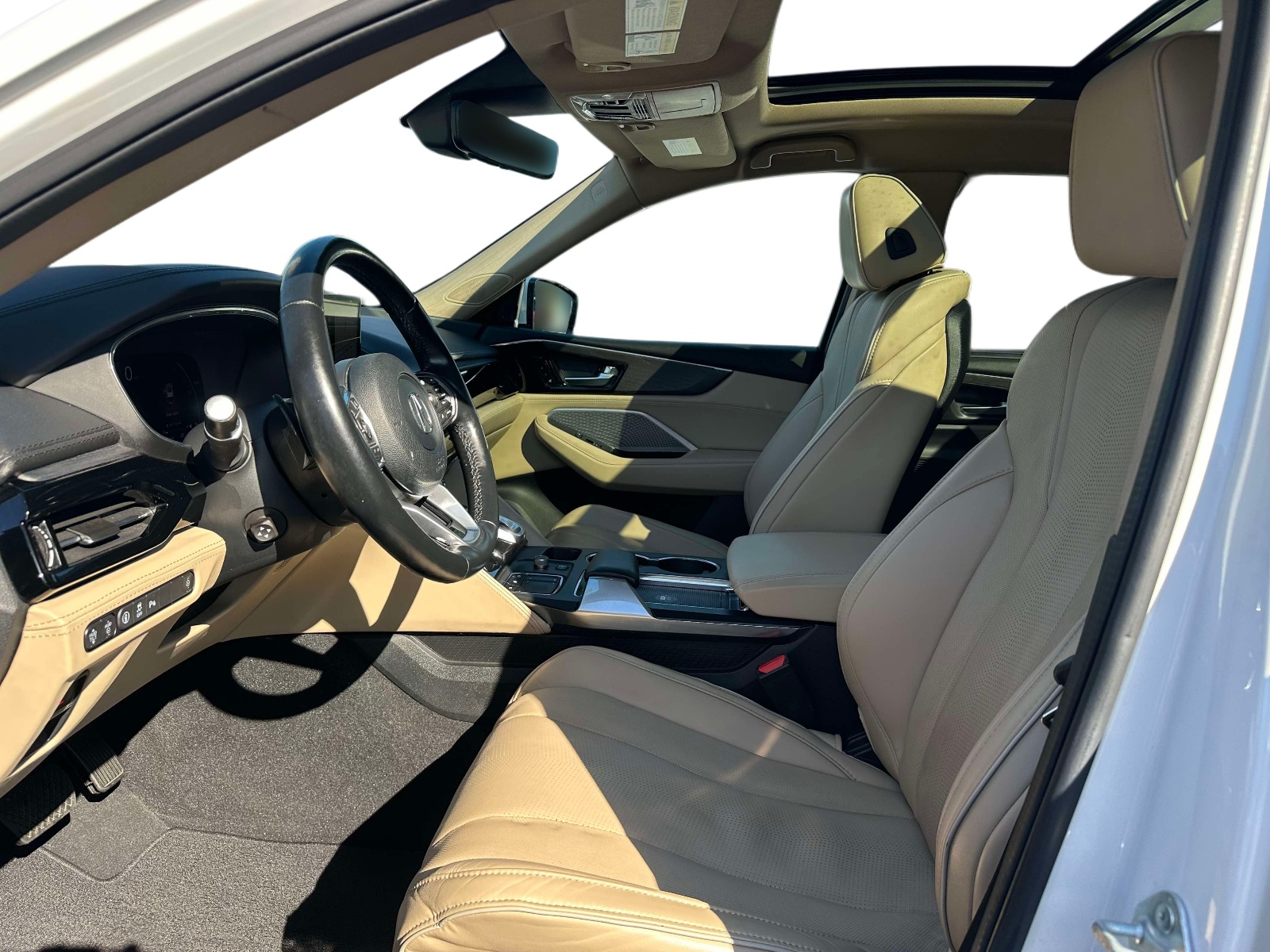 Certified Used 2022 White Acura Advance image 24