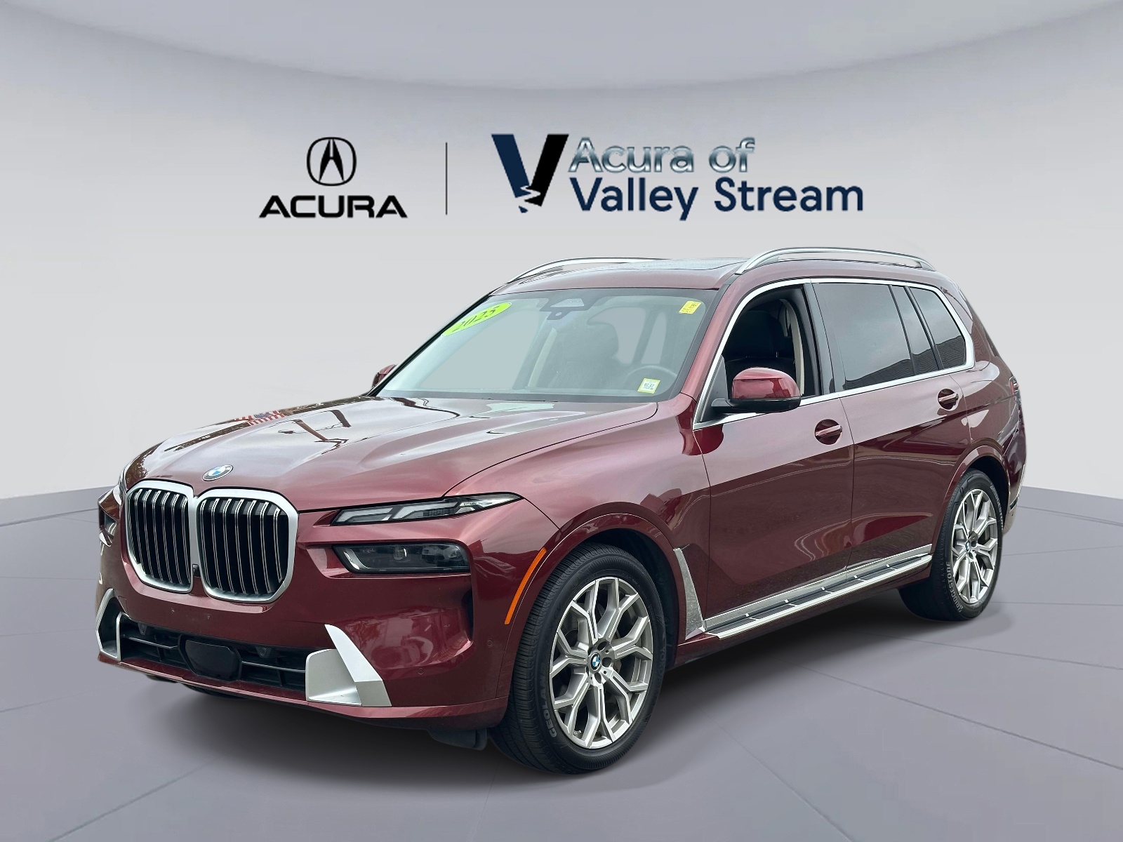 Used 2025 Red BMW xDrive40i Sports Activity Vehicle image 3