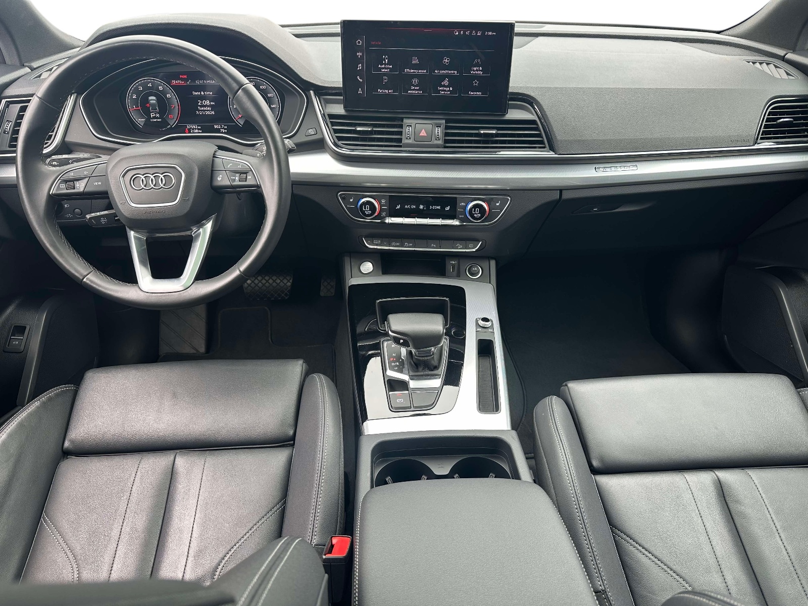 Used 2025 White Audi S line Premium 45 TFSI quattro image 19