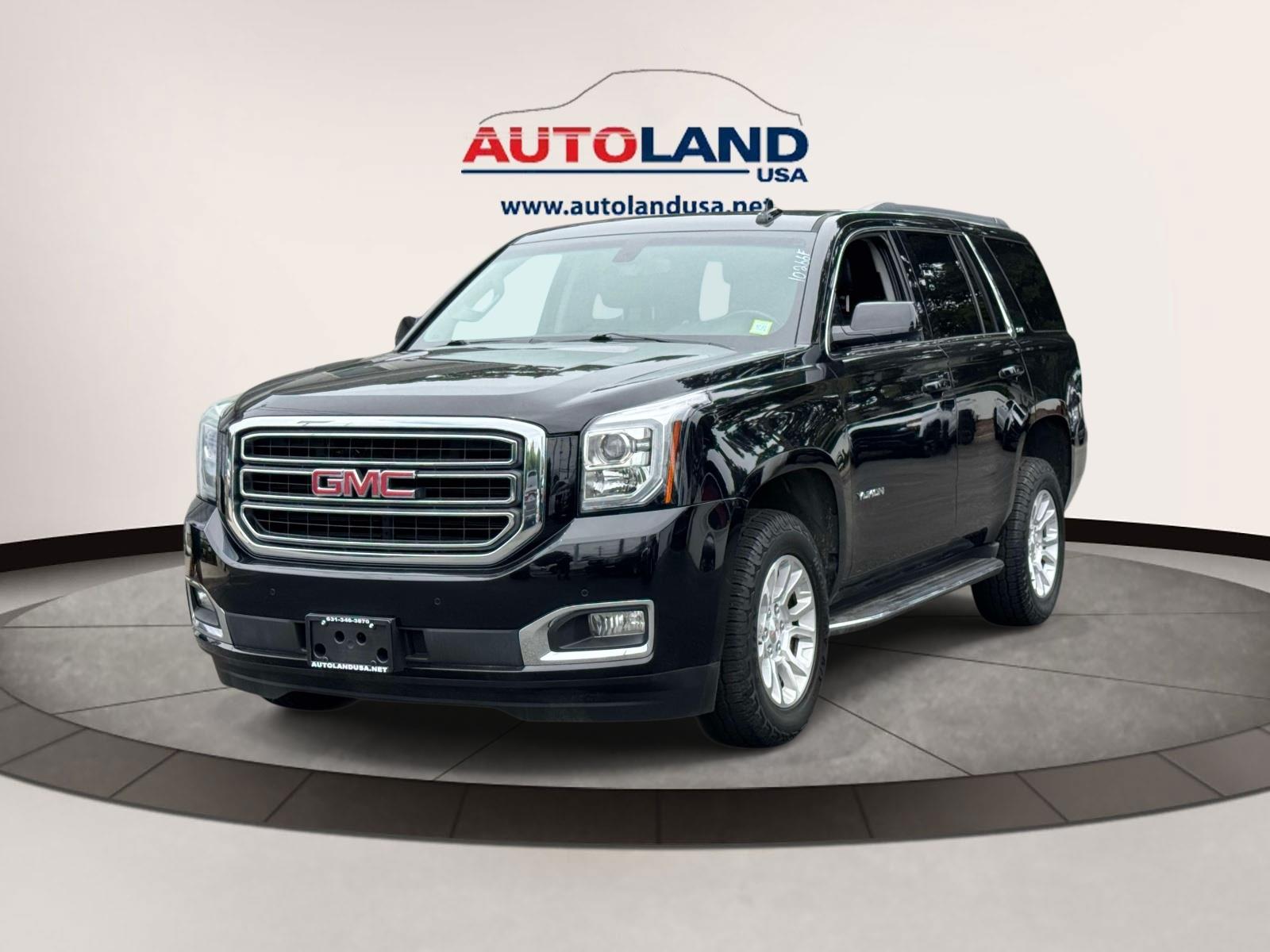 Onyx Black 2019 GMC Yukon SUV / Crossover Four-Wheel Drive Automatic