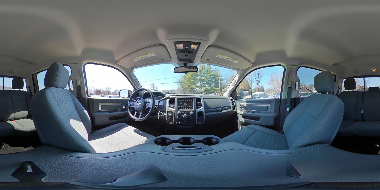 Bright Silver Metallic Clearcoat 2016 RAM 2500 SLT Crew Cab 4WD Pickup Truck Four-Wheel Drive Automatic