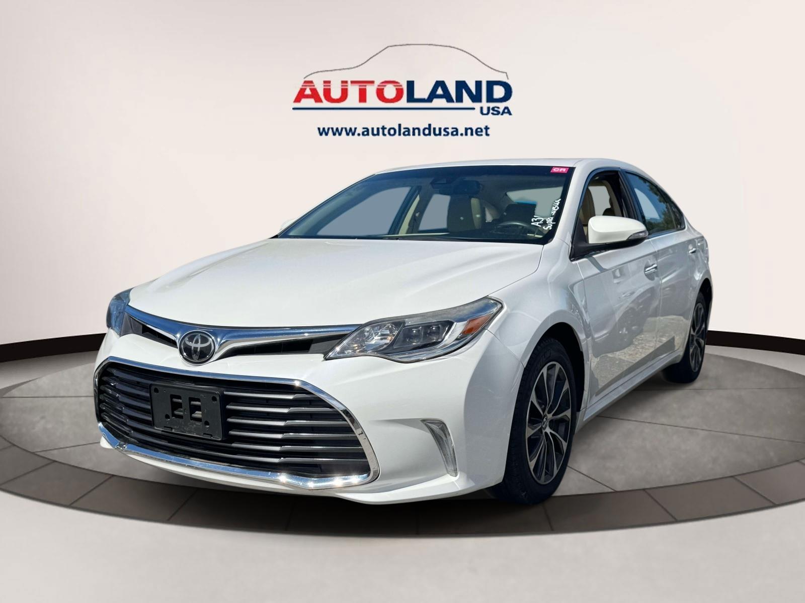 2018 Toyota Avalon XLE/XLE Plus/XLE Premium/Touring/Ltd.