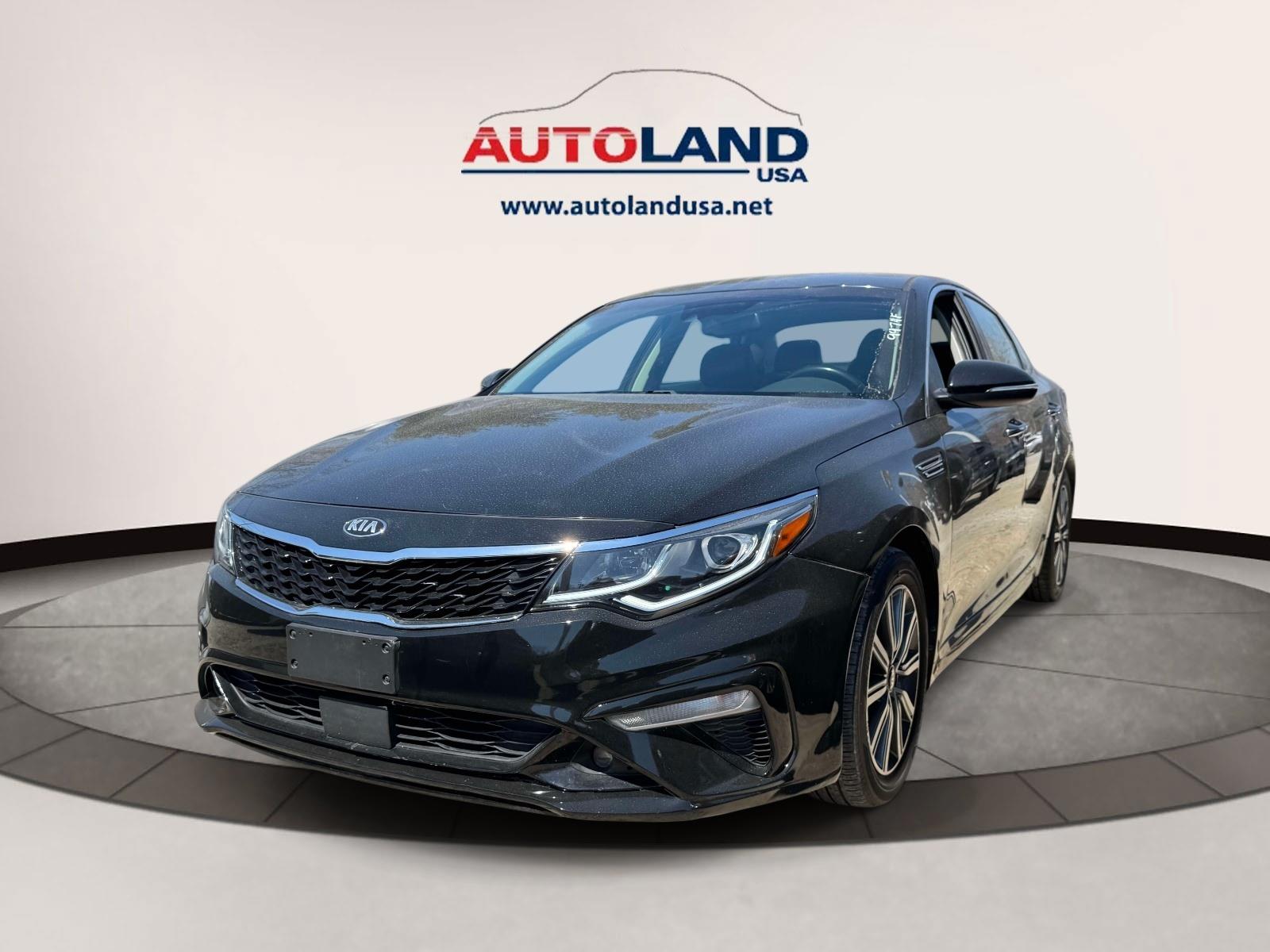 Black 2020 Kia Optima EX FWD Sedan Front-Wheel Drive Automatic