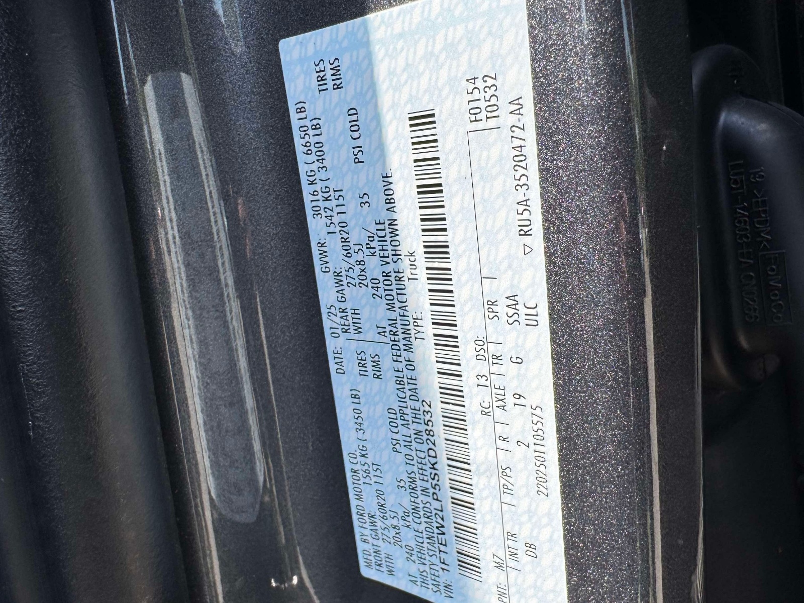 Used 2025 Ford F-150 Truck