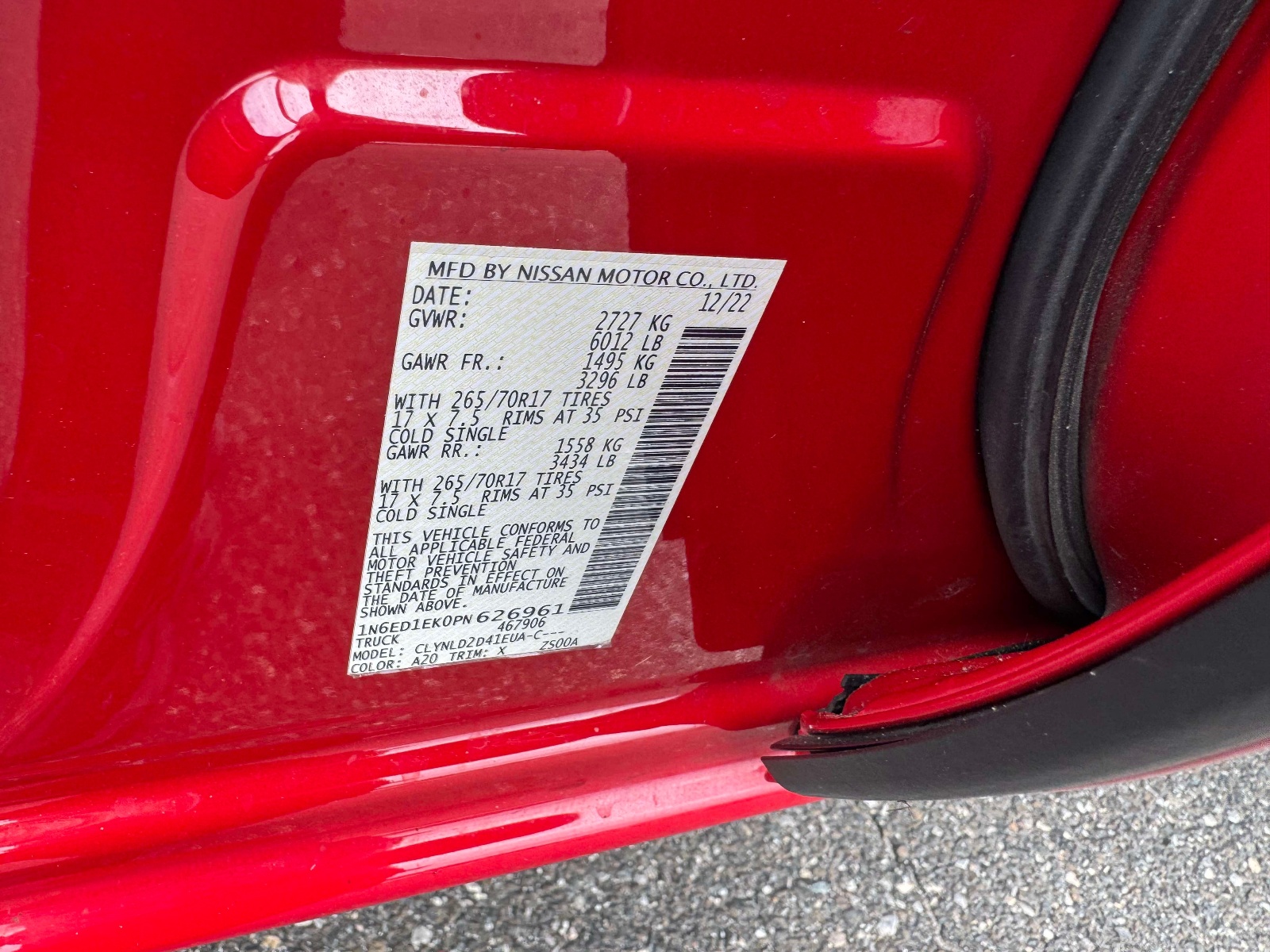 Used 2023 Nissan Frontier Truck