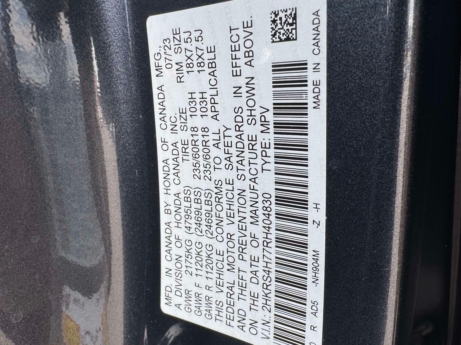 Used 2024 Honda CR-V SUV