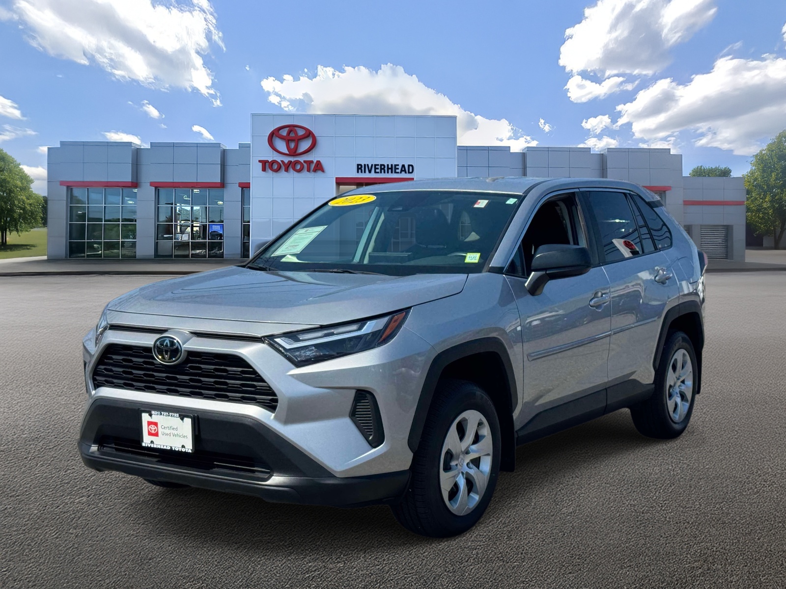 Silver Sky Metallic 2023 Toyota RAV4 LE AWD SUV / Crossover All-Wheel Drive Automatic