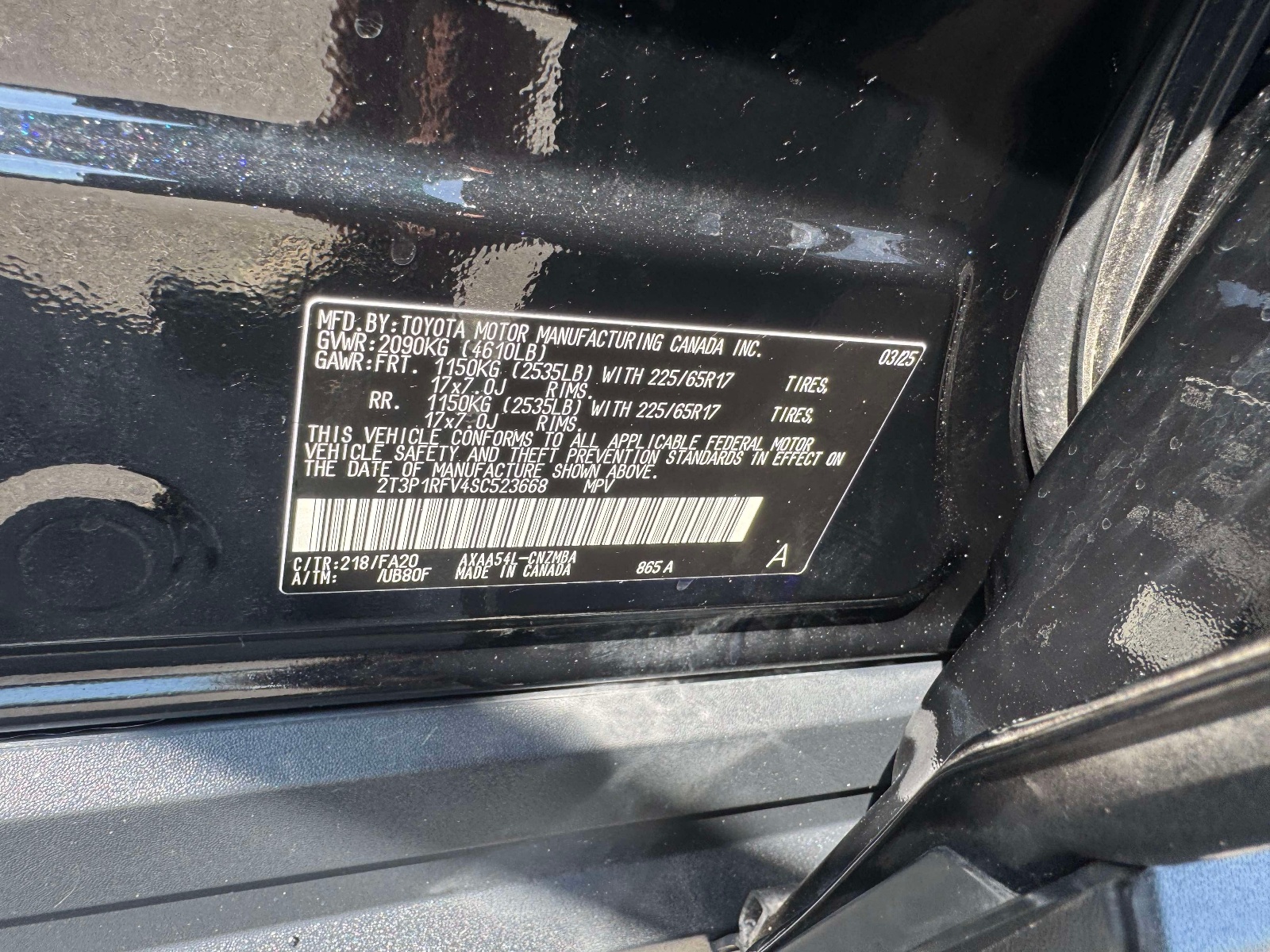 Used 2025 Toyota RAV4 SUV