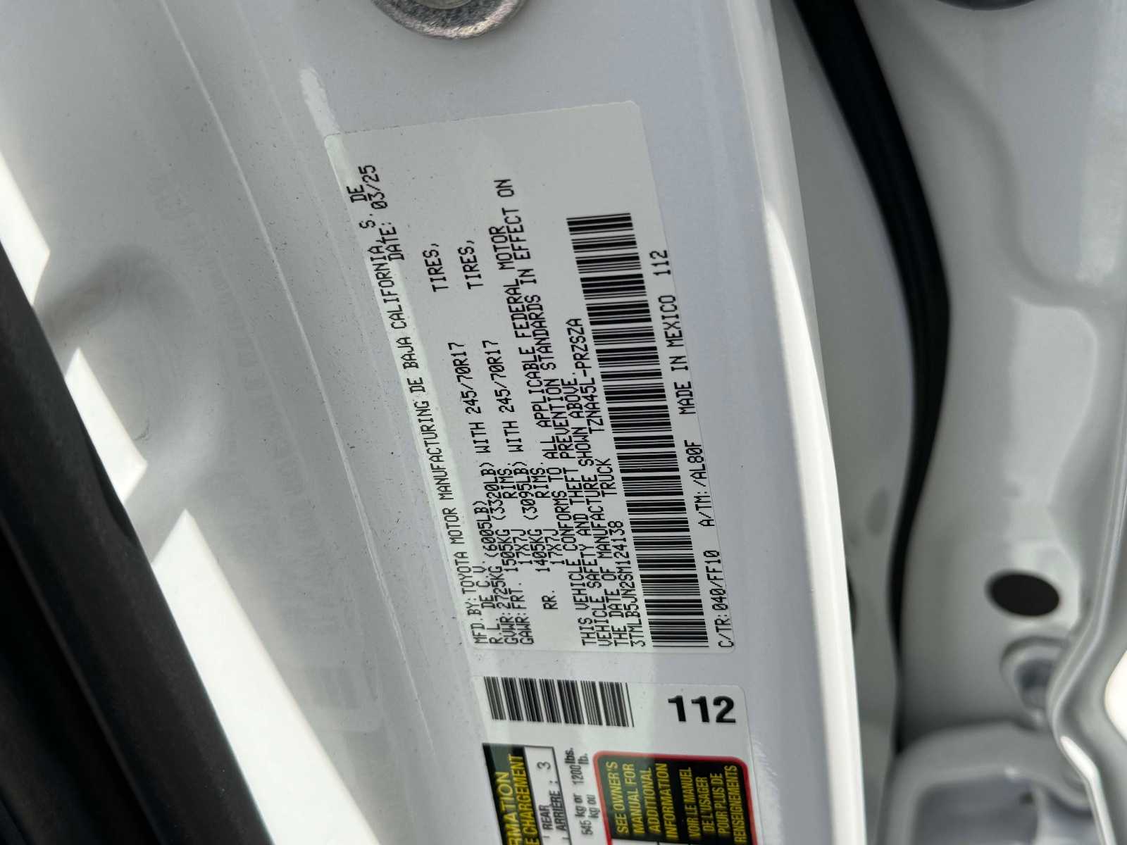 Used 2025 Toyota Tacoma Truck