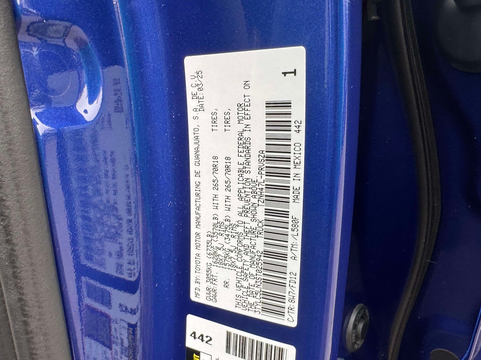 Used 2025 Toyota Tacoma Hybrid Truck