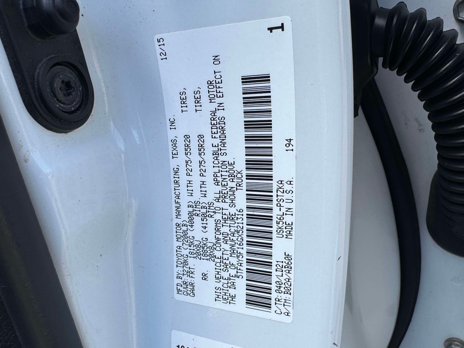 Used 2016 Toyota Tundra Truck