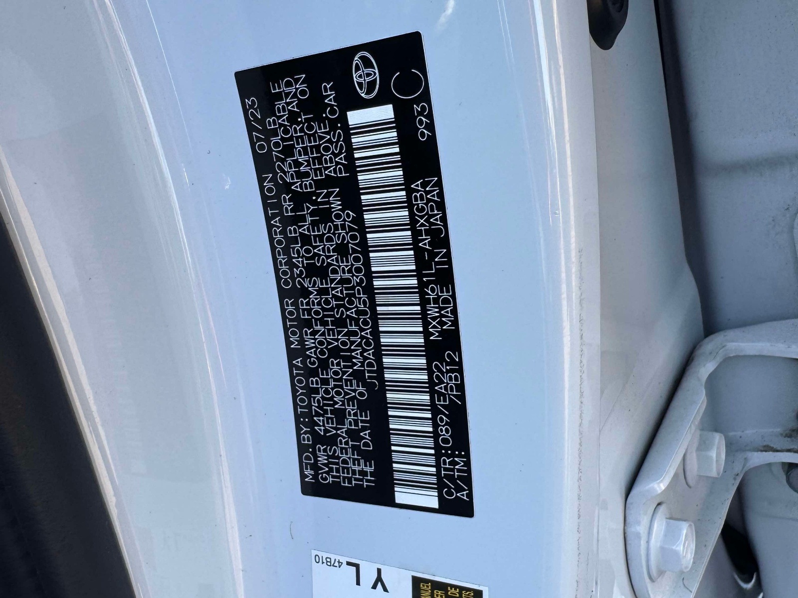Used 2023 Toyota Prius Prime Hatchback