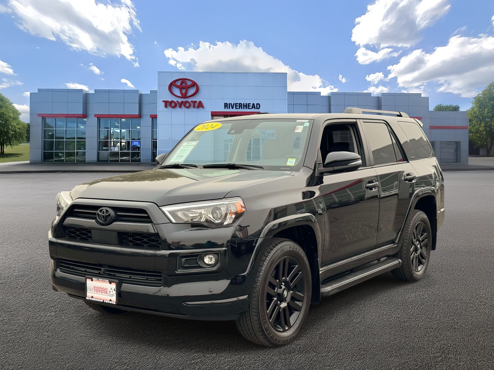 Midnight Black Metallic 2024 Toyota 4Runner SUV / Crossover All-Wheel Drive Automatic