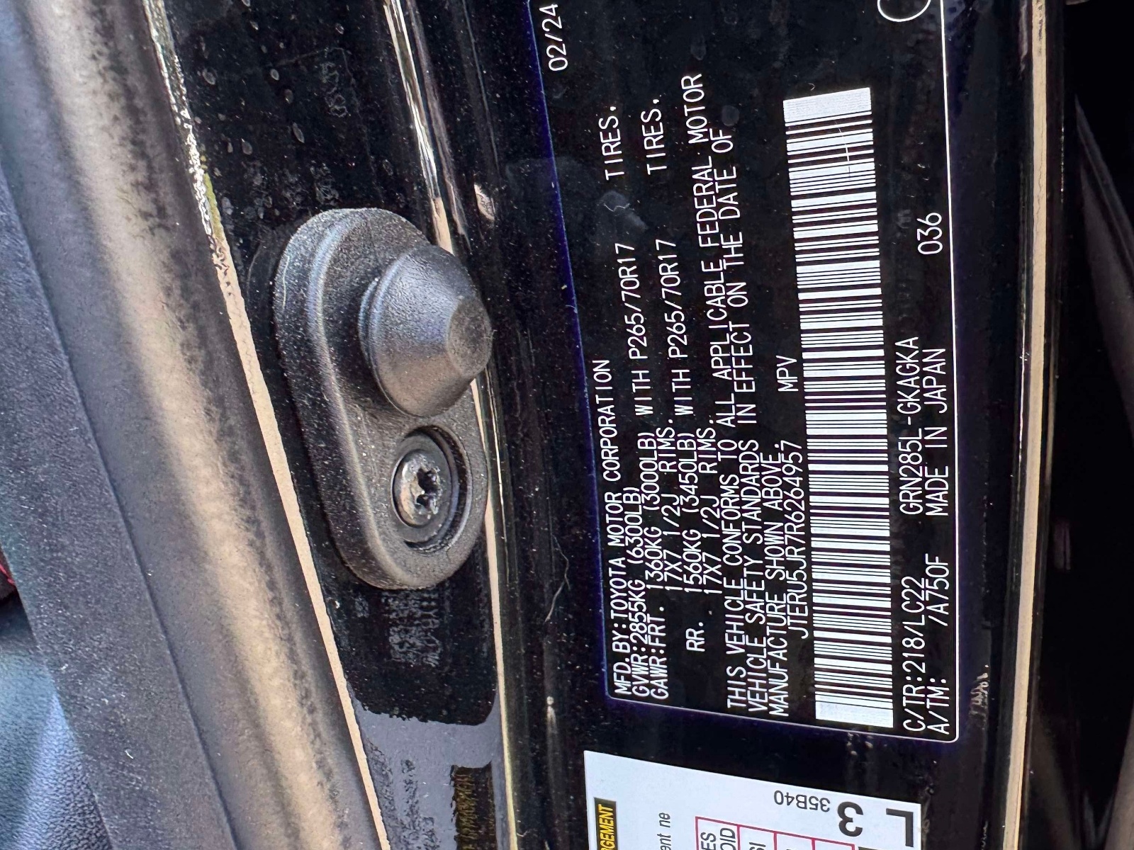 Used 2024 Toyota 4Runner SUV