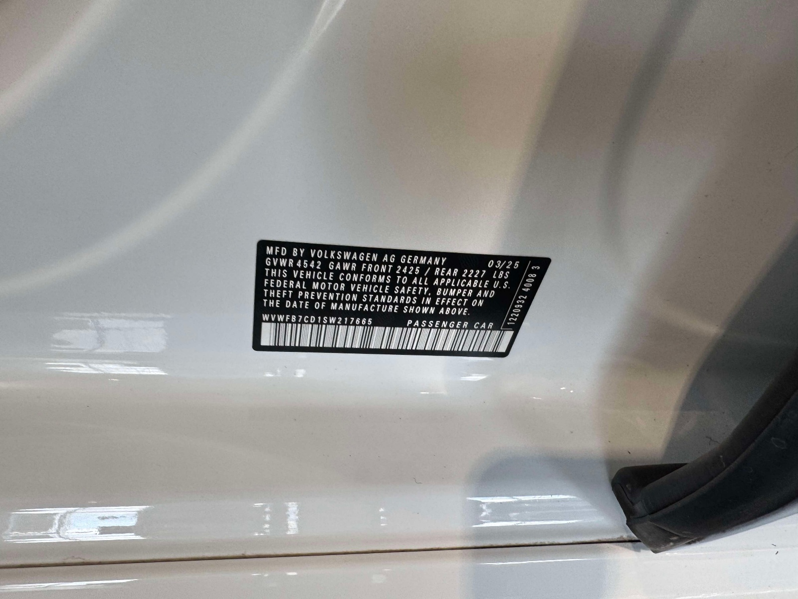 Used 2025 Volkswagen Golf R Hatchback