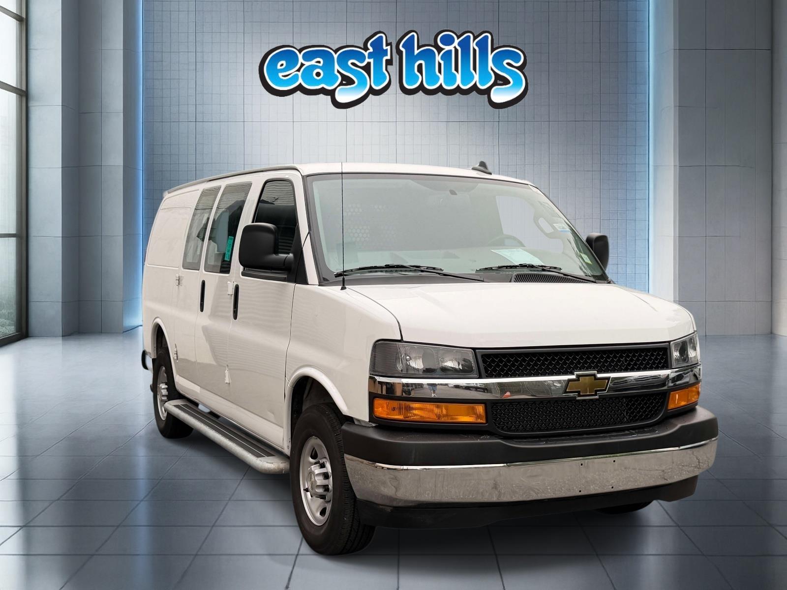 White 2025 Chevrolet Express Cargo Van Rear-Wheel Drive Automatic