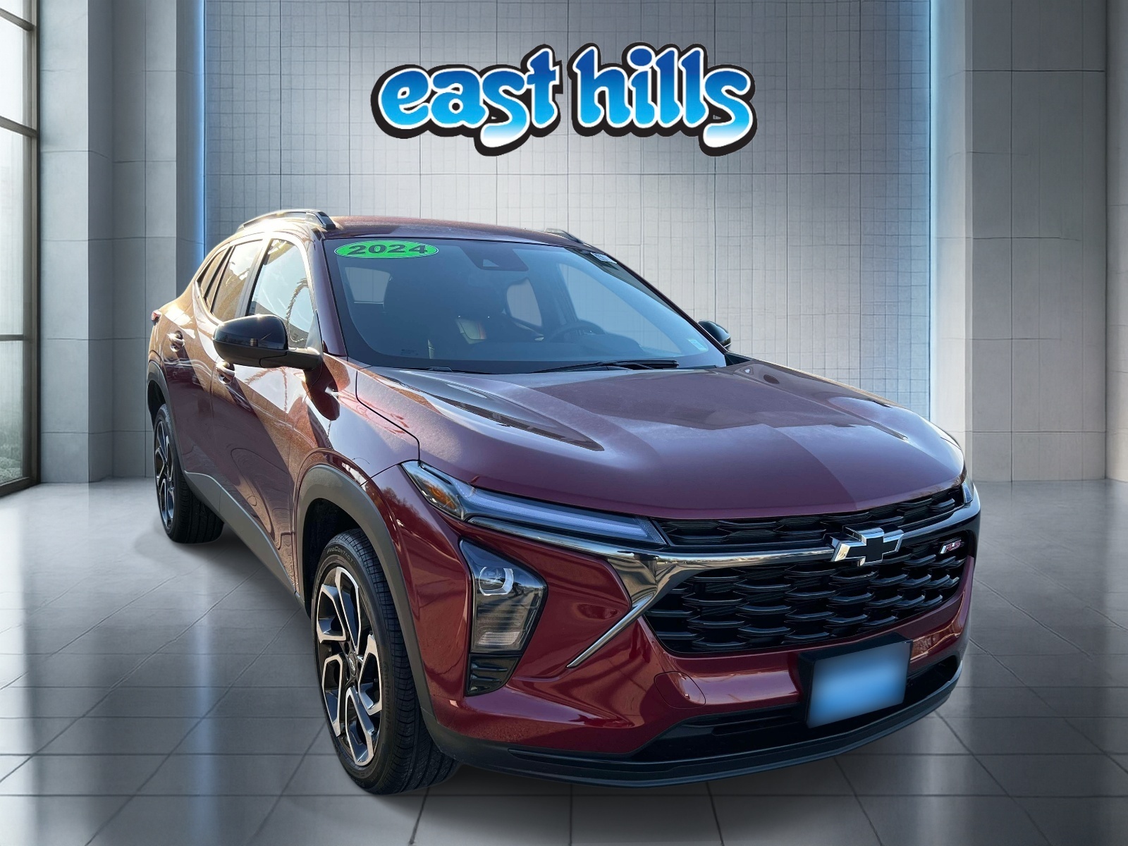 Red 2024 Chevrolet Trax RS with 2RS FWD SUV / Crossover Front-Wheel Drive Automatic