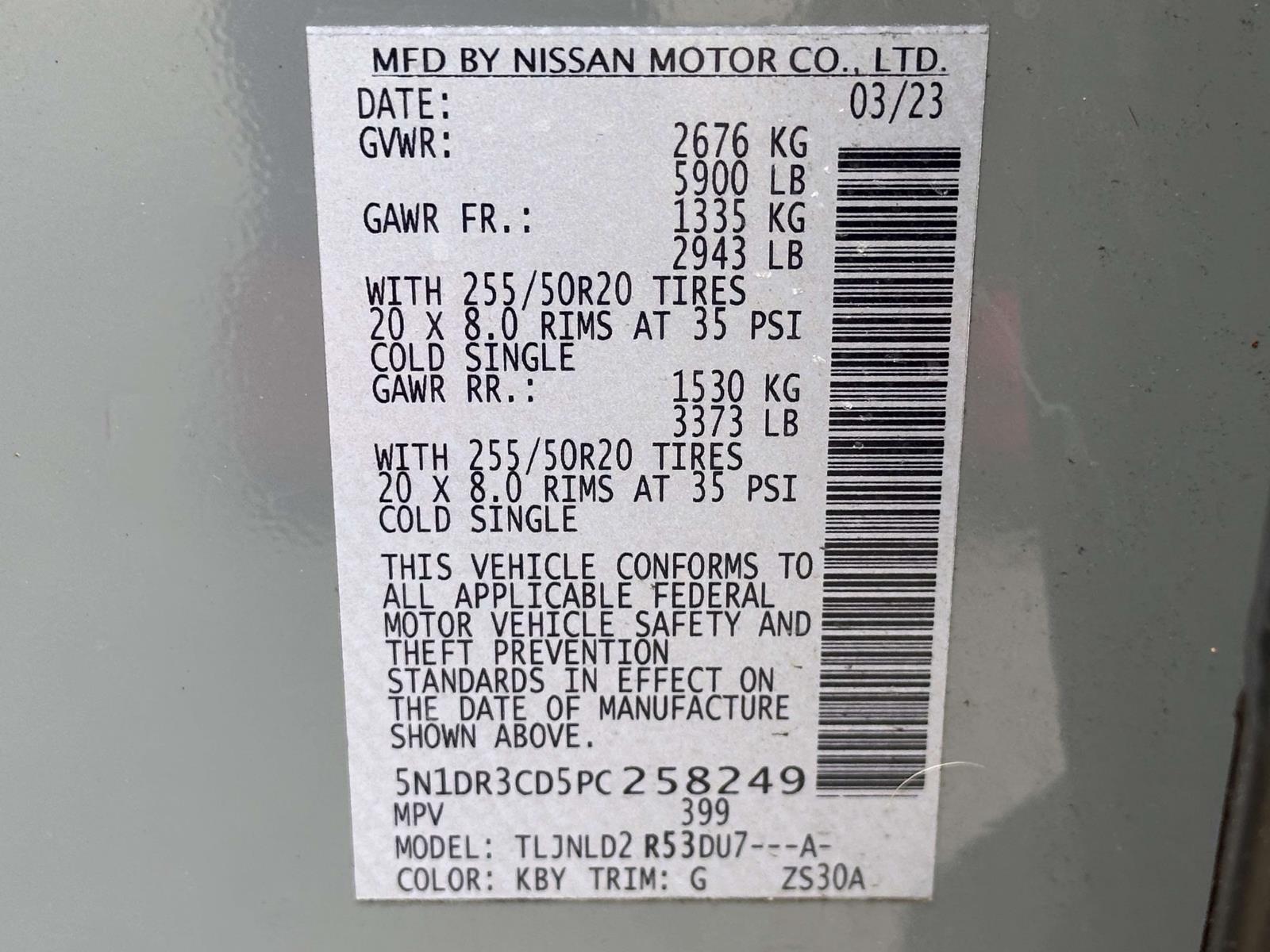 used 2023 Nissan Pathfinder car, priced at $32,995