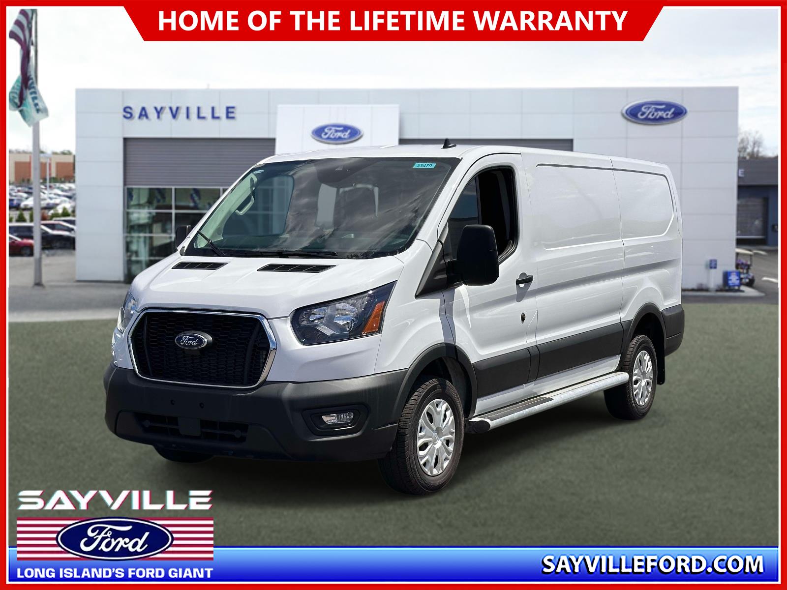 Oxford White 2025 Ford Transit Cargo Van Rear-Wheel Drive Automatic