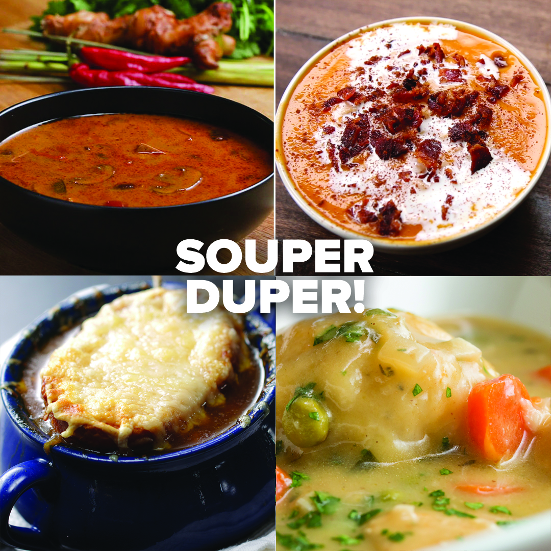 6 Warm Soup Recipes For Those Cozy Days